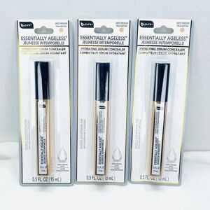 3 Pack B-Pure ESSENTIALLY AGELESS Hydrating Serum Concealer LIGHT MEDIUM New
